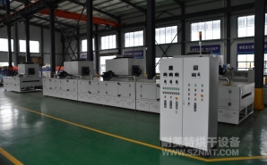 NMT-TZ-88纖維材料，先預(yù)熱再浸膠再固化預(yù)熱固化隧道爐(威海光威)